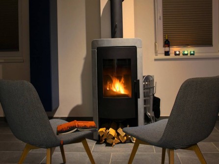 Holiday Villa Carinthia Gemse 12 fireplace